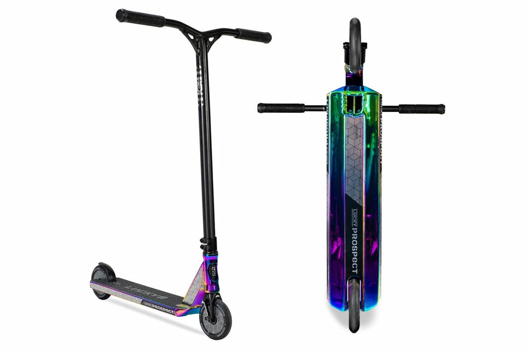 Cheap ⭐ Lucky Scooters Lucky Prospect Pro Scooter - Oil Slick 💯 3 Lucky Scooters Lucky Prospect Pro Scooter - Oil Slick