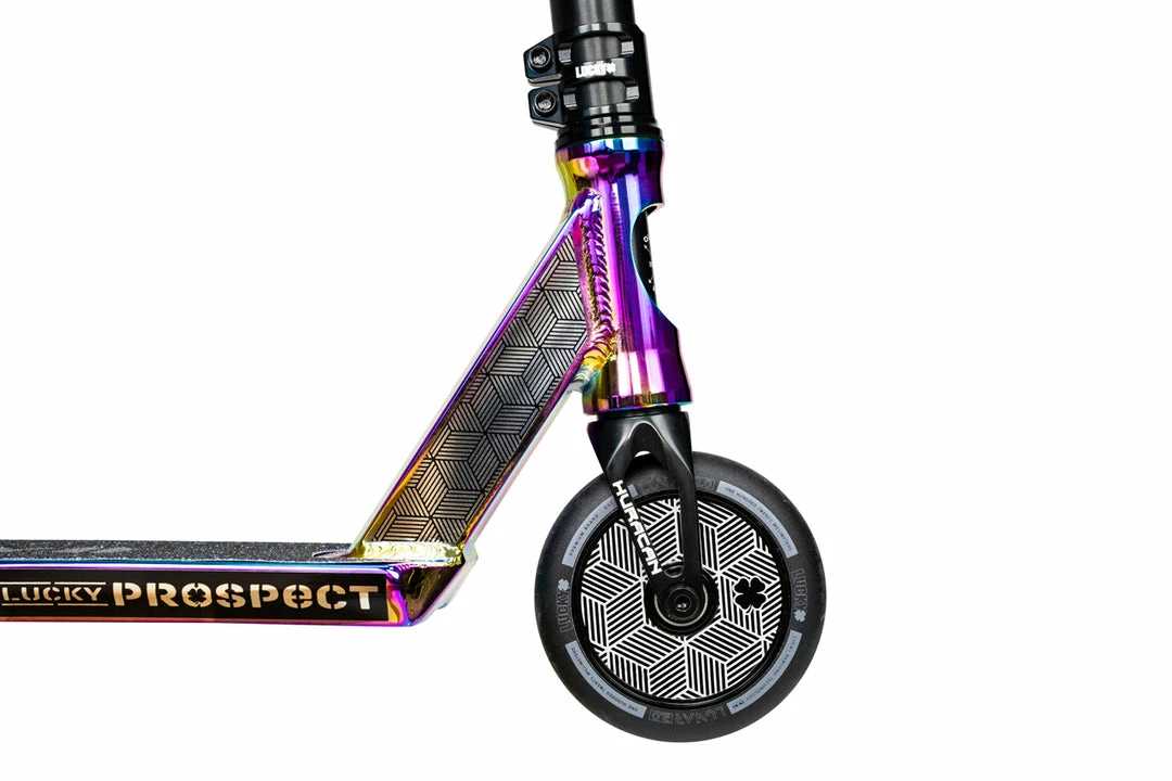 Cheap ⭐ Lucky Scooters Lucky Prospect Pro Scooter - Oil Slick 💯 6 Lucky Scooters Lucky Prospect Pro Scooter - Oil Slick