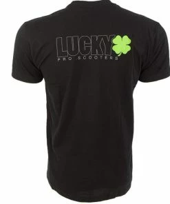 Lucky Scooters Lucky Logo Outline T-shirt Lifestyle