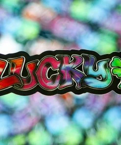 Lucky Scooters Lucky Tie Dye Sticker Pack (5ct) Stickers