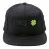 Lucky Flexfit 110F Flatbill Hat Black Logo Lifestyle