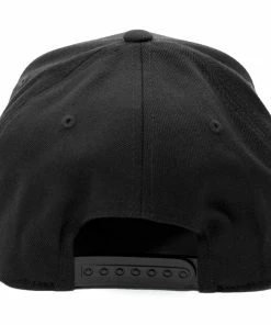 Lucky Flexfit 110F Flatbill Hat Black Logo Lifestyle