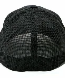 Lucky Mesh Back Hat Black Logo Lifestyle