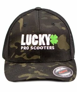 Lucky Scooters Lifestyle Lucky Solid Logo Multi Cam Hat