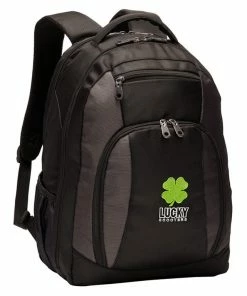 Lucky Scooters Online Shop 6 Lucky Scooters Lucky Logo Travel Backpack