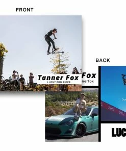 Lucky Scooters Lucky Hero Card 3 Pack Stickers