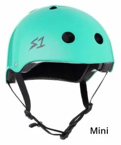 S1 MINI Lifer Helmet Lagoon Gloss Protection