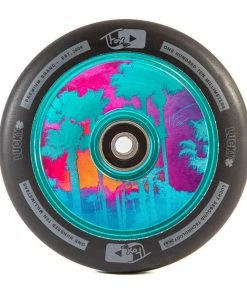 Lucky Scooters Teal - TFOX Sig - LUNAR™ Pro Scooter Wheel 110mm